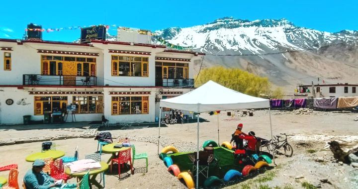 alpinist cafe and retreat kaza best hotels to stay in spiti